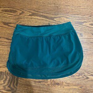 Lululemon Pace Rival Skirt – Teal Green, Size